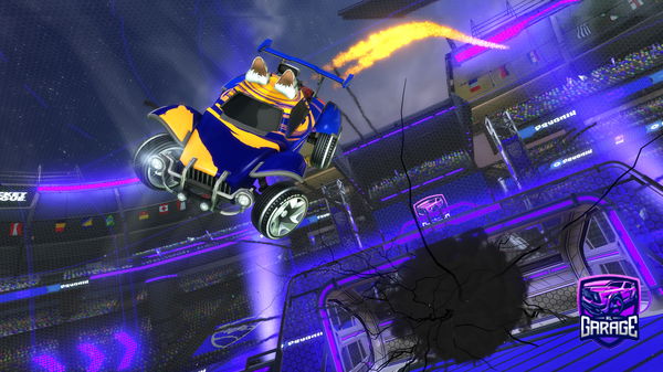 A Rocket League car design from amustyducks