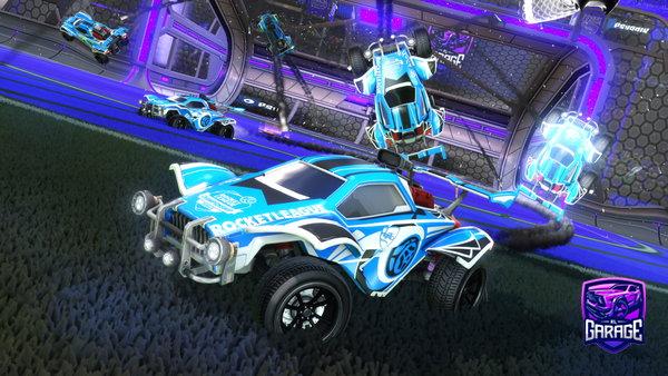 A Rocket League car design from DexterisGod155
