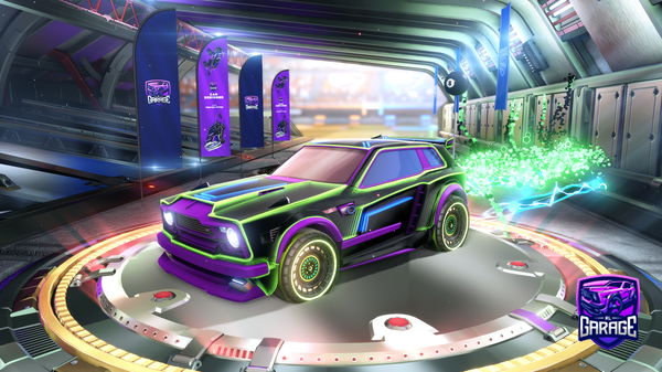 A Rocket League car design from CRinKC