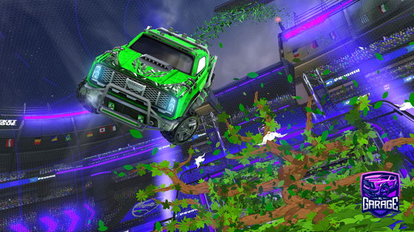 A Rocket League car design from Stopper