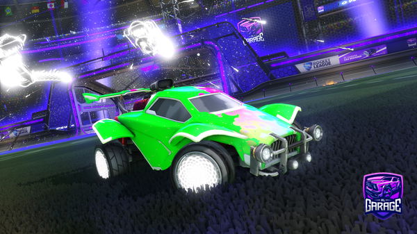 A Rocket League car design from davidderechte187