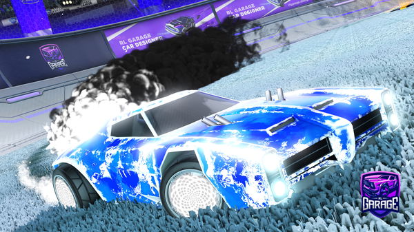 A Rocket League car design from kadu958