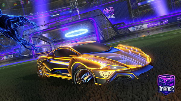 A Rocket League car design from Zachatacka