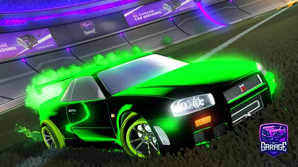 A Rocket League car design from Anasspeed
