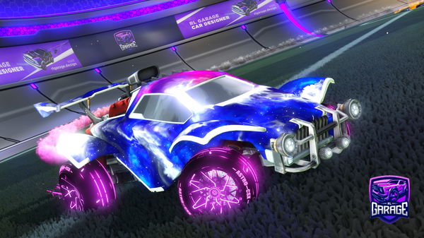 A Rocket League car design from EBlaerG