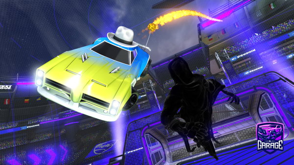 A Rocket League car design from risketo