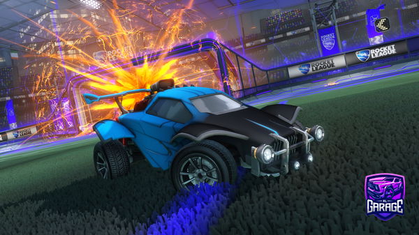 A Rocket League car design from Gas_boyVR