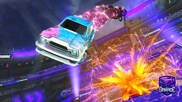 A Rocket League car design from Sharify35
