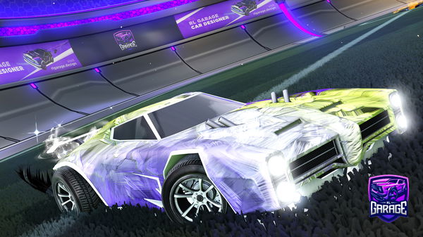 A Rocket League car design from Flerp720