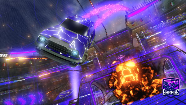 A Rocket League car design from Bombaclat69