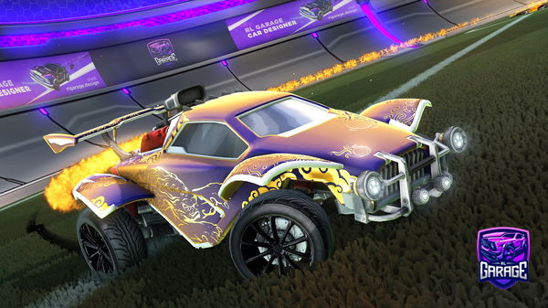 A Rocket League car design from Flightgaming