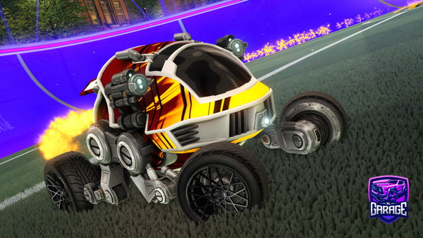 A Rocket League car design from ClaretAphid