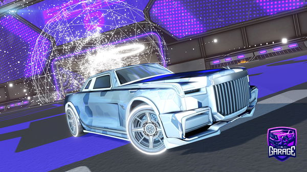 A Rocket League car design from 6SPD