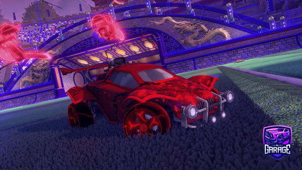 A Rocket League car design from Darkshadow895