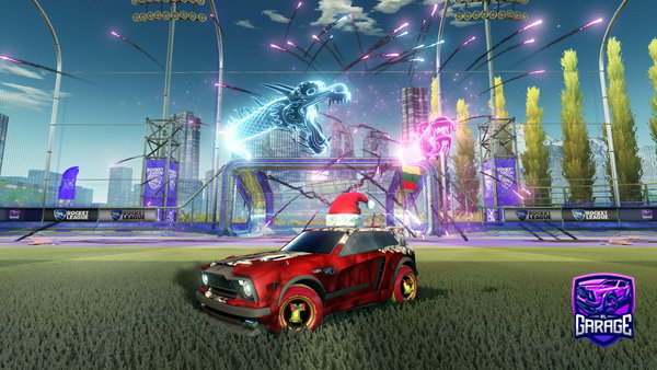 A Rocket League car design from Tipo_As