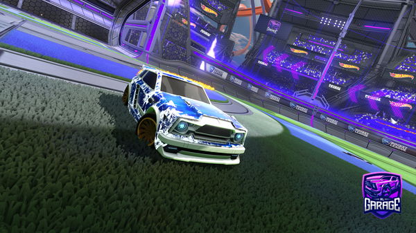 A Rocket League car design from Llxyd_