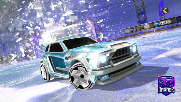 A Rocket League car design from King_Fede