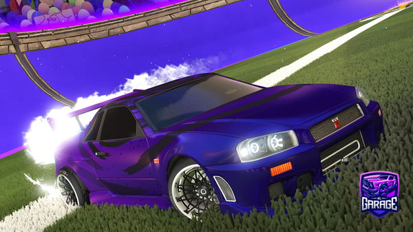 A Rocket League car design from Veme