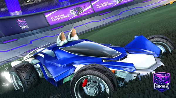 A Rocket League car design from CaeruCat