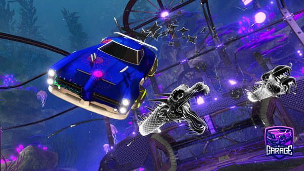 A Rocket League car design from Vortezy24YT1