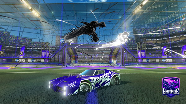 A Rocket League car design from PandaGamer5396