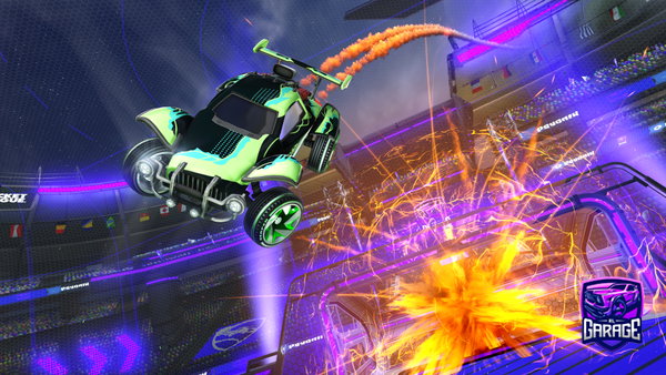 A Rocket League car design from yanniysf