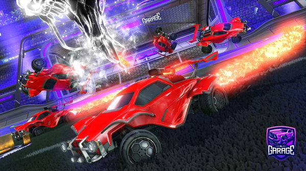 A Rocket League car design from Atomic-Boost
