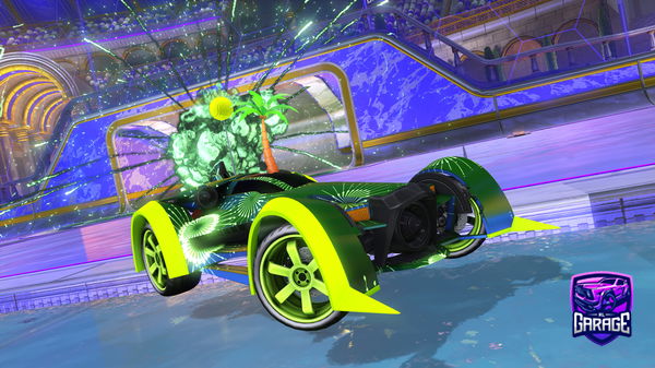 A Rocket League car design from zaddation