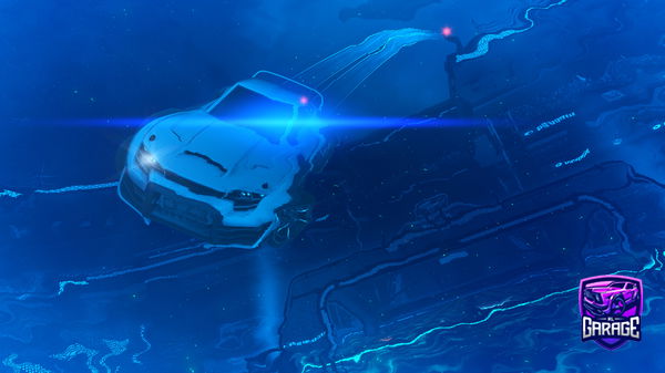 A Rocket League car design from Sawoz