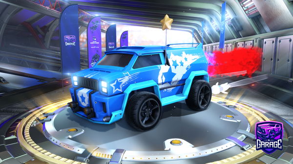 A Rocket League car design from DigTheVest