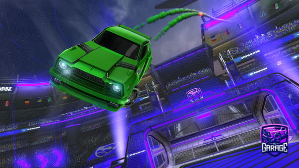 A Rocket League car design from MeesterBlokje