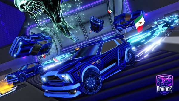 A Rocket League car design from PlzHide
