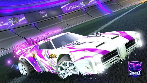 A Rocket League car design from dinimuetterimbett