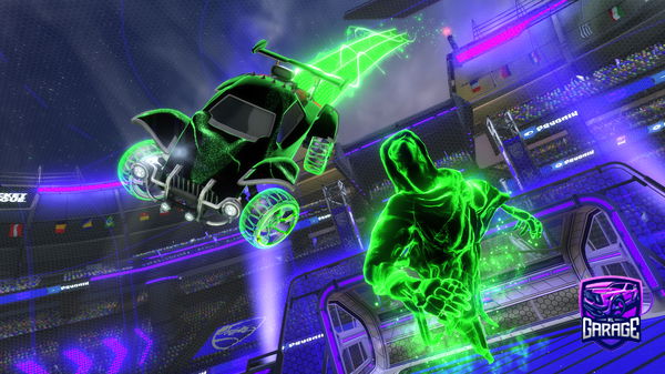 A Rocket League car design from Cballer30