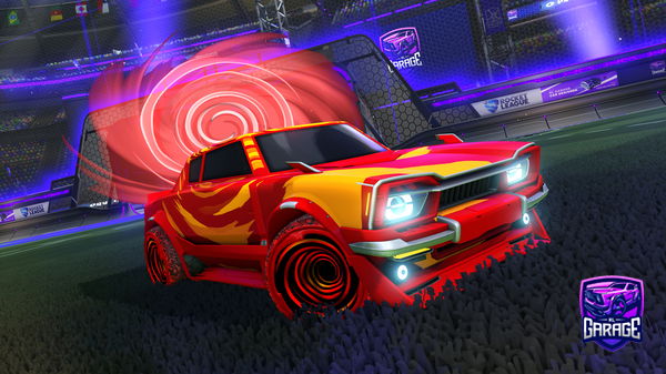 A Rocket League car design from Mb-Nassar