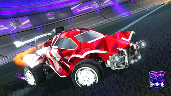 A Rocket League car design from R3v110