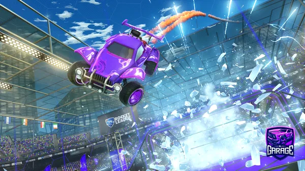 A Rocket League car design from Solfege