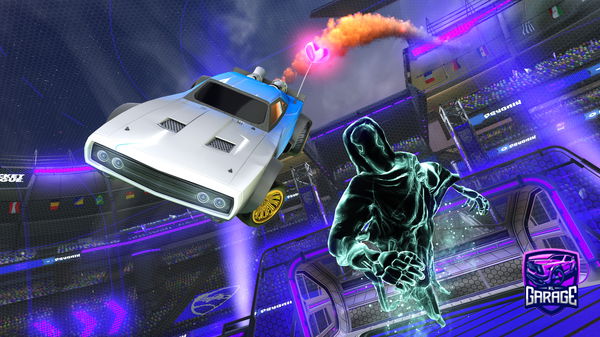 A Rocket League car design from SP25_CEM