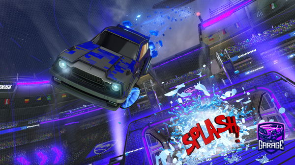 A Rocket League car design from virtuosity97