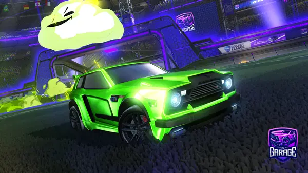 A Rocket League car design from Repyku