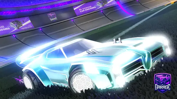 A Rocket League car design from IamFiobeou