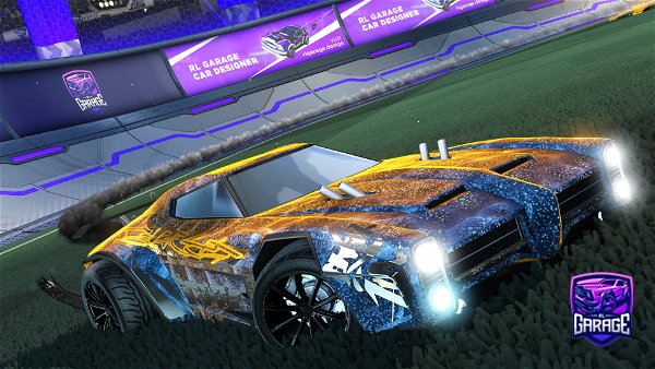 A Rocket League car design from ctroo