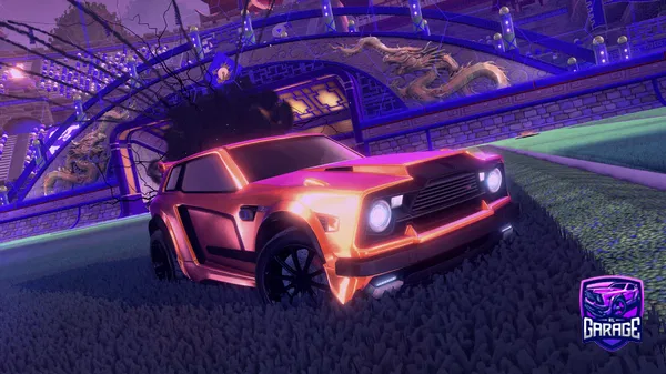 A Rocket League car design from zhgcv