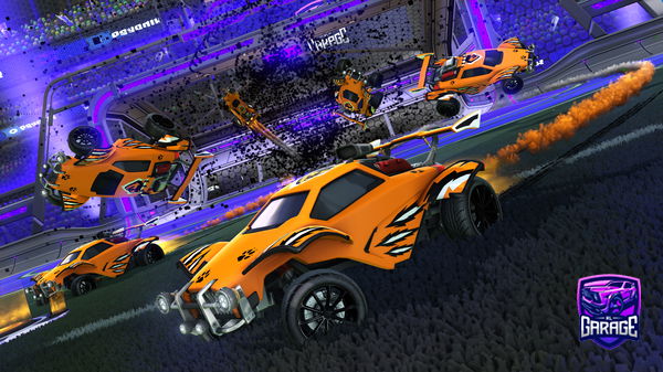 A Rocket League car design from Maybe7M