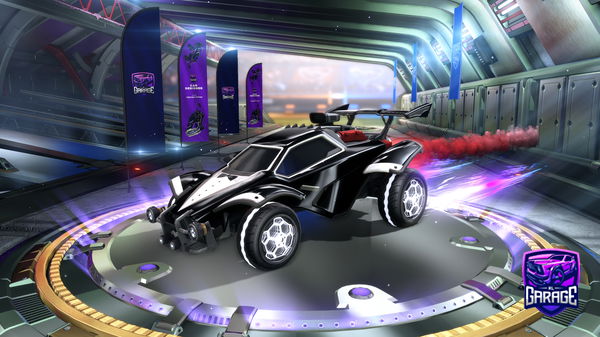 A Rocket League car design from V1P3RZ