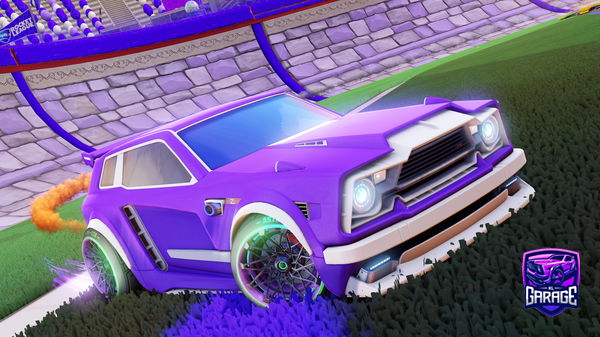 A Rocket League car design from Zoey07