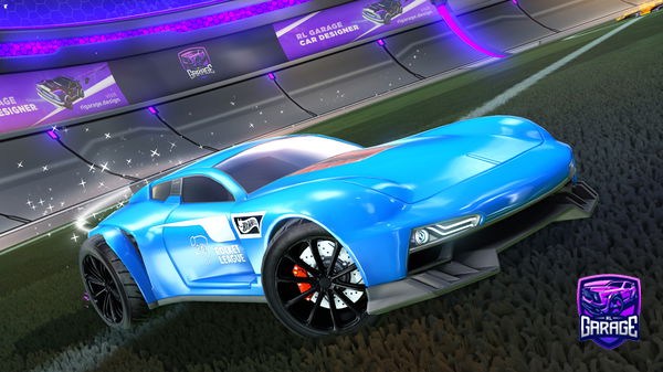 A Rocket League car design from sanchopanza07