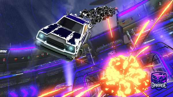 A Rocket League car design from B1gpooman