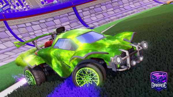 A Rocket League car design from tropix31