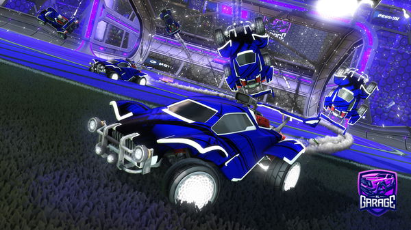 A Rocket League car design from Ibinkz
